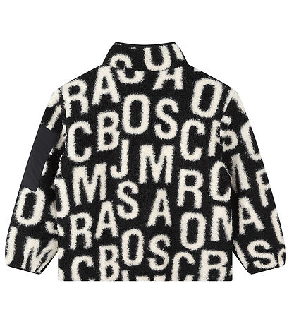 Little Marc Jacobs Fleecejacke - Schwarz/Weiß