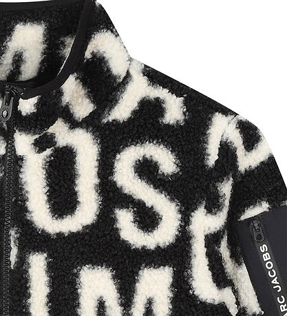 Little Marc Jacobs Fleecejacke - Schwarz/Weiß