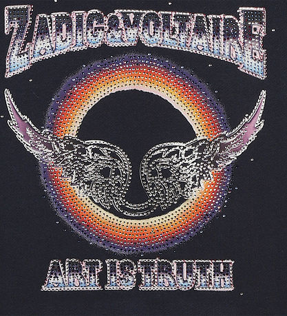 Zadig & Voltaire Hettupeysa - Skera - Nótt M. Rhinestone