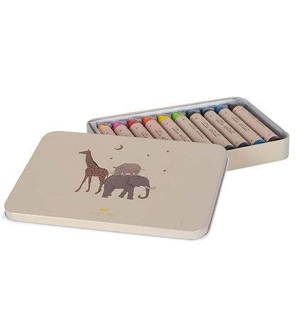 Konges Sløjd Crayons - 10 pcs - Safari