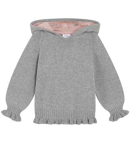 Hust and Claire Hettupeysa - Prjónað - Pinja - Light Grey Melang