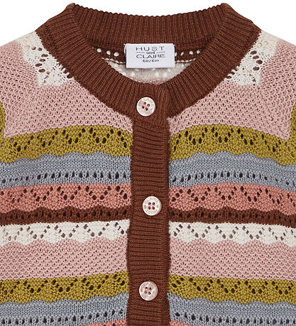 Hust and Claire Cardigan - Prjónað - Carren - Dusty Rose M. Myns