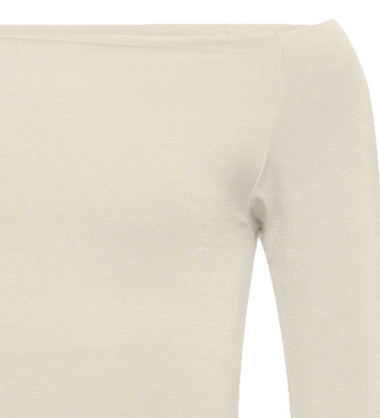 Rosemunde Bluse - Schulterfrei - Viskose - Ivory