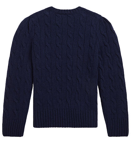 Polo Ralph Lauren Blússa - Ull - Dökkblátt