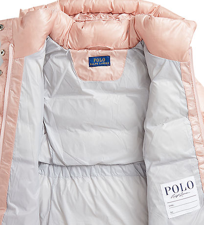 Polo Ralph Lauren Dún jakki - Celia - Bleikt