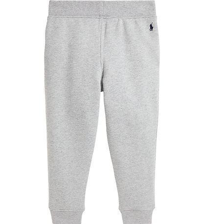 Polo Ralph Lauren Sweatpants - Grey Melange w. Navy