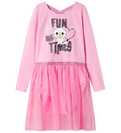 Name It Gymsuit - NmfJustine - Pastel Lavender w. Cats