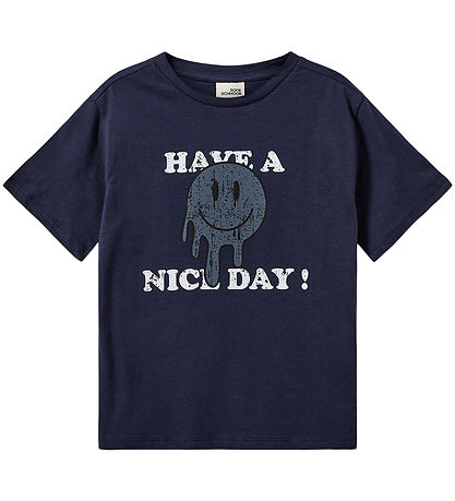 Sofie Schnoor T-shirt - Dark Navy w. Print