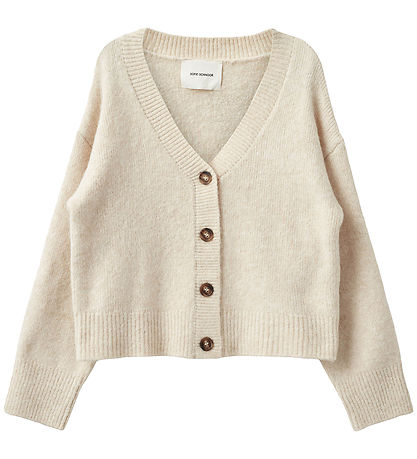 Sofie Schnoor Cardigan - Prjónað - Leva - Off White