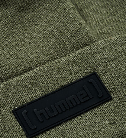 Hummel Beanie - hmlArchie - Knitted - Dusty Olive
