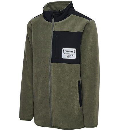 Hummel Fleece Jacket - hmlDare - Dusty Olive