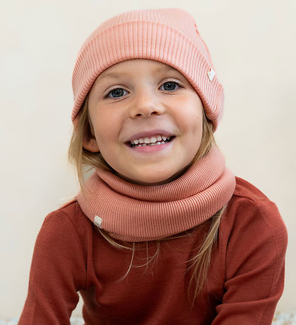 Minimalisma Beanie - Rib - Wool - Arvid - Cloudberry