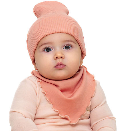 Minimalisma Beanie - Rib - Wool - Arvid - Cloudberry