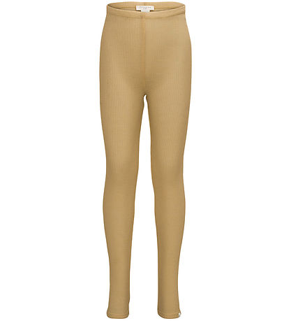 Minimalisma Leggings - Rib - Wool - Arona - Hay