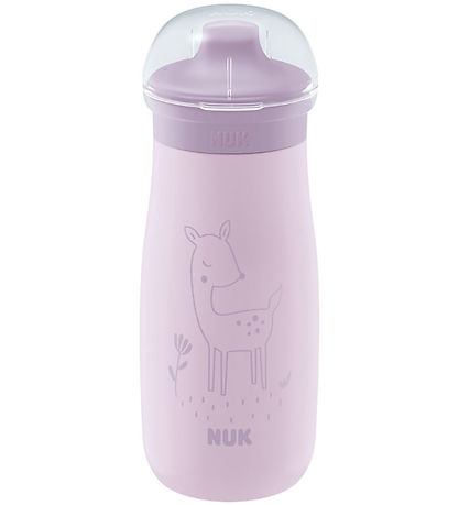 Nuk Vatnsflaska M. Stútur - Mini-Me Sip - 300 ml - Stál - Deer