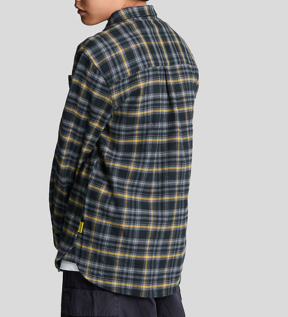 Lyle & Scott Shirt - Tartan - Jet Black
