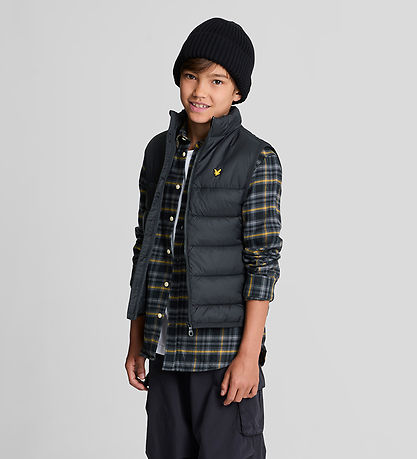 Lyle & Scott Shirt - Tartan - Jet Black