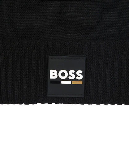 BOSS Beanie - Knitted - Navy