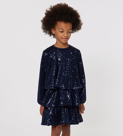 Billieblush Kleid - Royal Blue/Pailletten