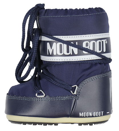 Moon Boot Winter Boots - Icon Mini Nylon - Blue