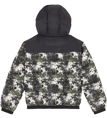 EA7 Puffer Jacket - Fancy Black/Army