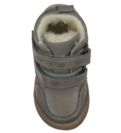 Pom Pom Vinterkängor - Sneakers Wool Byte - Dark Forest m. Foder