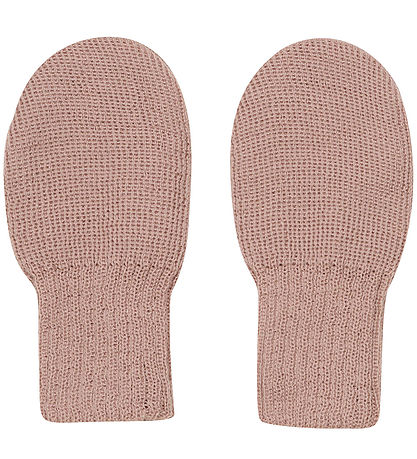 Huttelihut Mittens - Wool - Knitted - Mahogany Rose