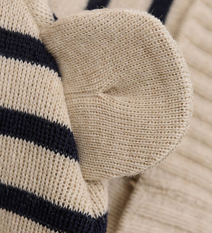 Huttelihut Beanie - Wool - Knitted - Dark Navy w. Ears