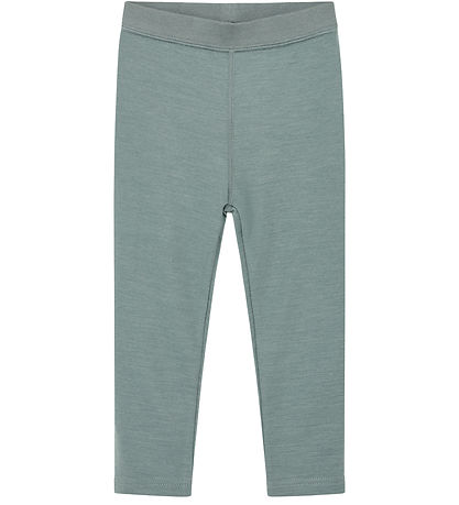Hust and Claire Leggings - Wool/Bamboo - Laki - Pineneedle