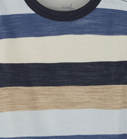 Hust and Claire Bodysuit L/æ - Wool/Bamboo - Baloo - Cloud Blue 