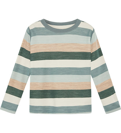 Hust and Claire Blússa - Ull/Bambus - Abba - Jade Green M. Strip