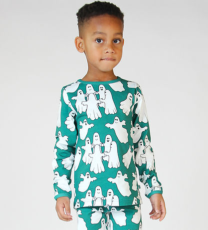 Blouse Småfolk - Pétrole Green