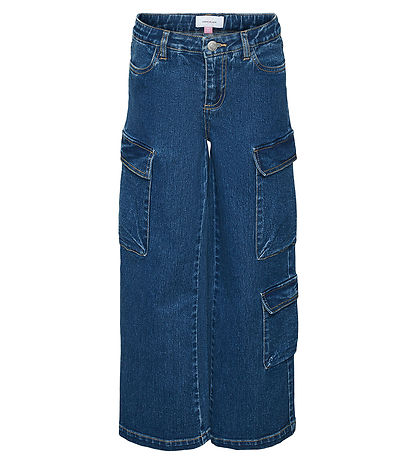Vero Moda Girl Jeans - Farm - VmDaisy - Medium+ Blue Denim