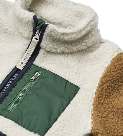 Liewood Fleece Jacket - Nolan - Classic Navy Multi Mix