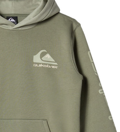 Quiksilver Kapuzenpullover - Omni-Logo - Mattgrün