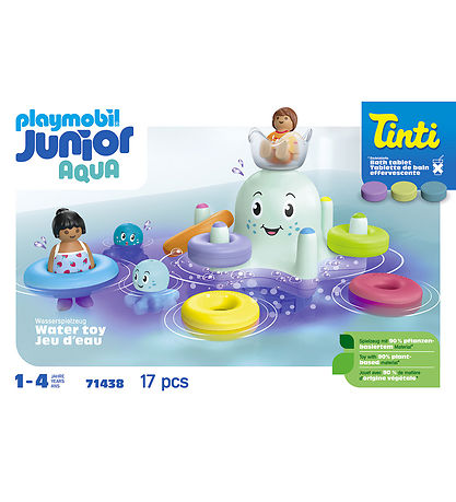Playmobil Junior Aqua - Junior & Tinti - Kleurrijke Kraken - 714