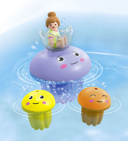 Playmobil Junior Aqua - Junior & Tinti Bunt Jelly Fish - 71