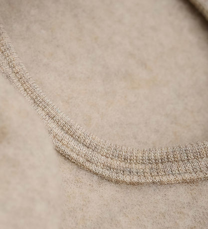 Huttelihut Balaclava - Wool fleece - Single Layer - Camel Melang