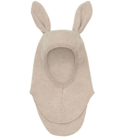 Huttelihut Balaclava - Wool fleece - Single Layer - Camel Melang