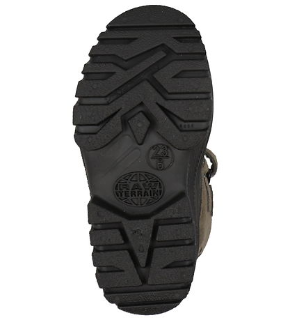 En Fant Vinterkängor - Lättvikts Velcro - Furu Bark