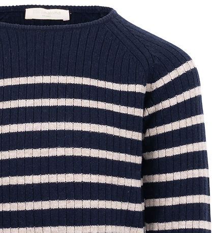 Minimalisma Blouse - Knitted - Wool/Cashmere - Inspire - Dark Bl