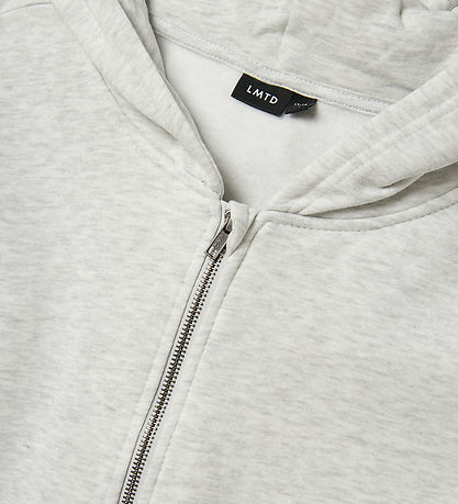 LMTD Cardigan M. Hetta - Noos - NlnNizu - Light Grey Melange
