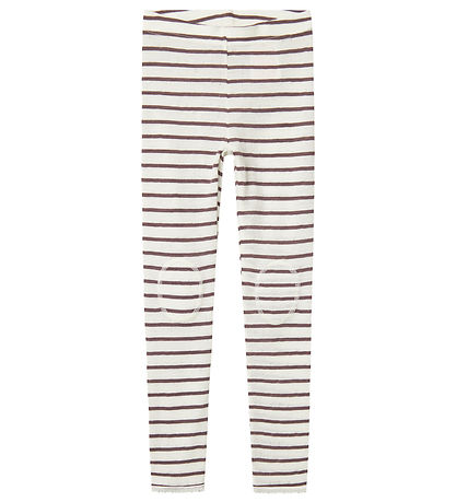 Leggings - Laine Name It - Nkf Wang - Blanc comme neige M Pointe