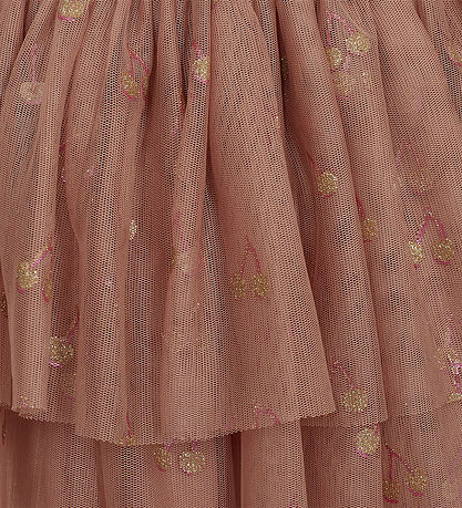 Sofie Schnoor Skirt - Rosy Brown w. Cherry/Glitter