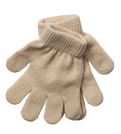 Sofie Schnoor Beanie/Gloves - Knitted - Brown Melange