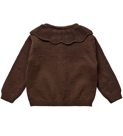Sofie Schnoor Cardigan - Knitted - Chocolate Brown