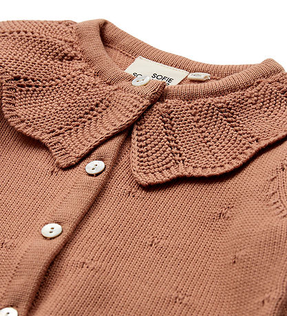 Sofie Schnoor Cardigan - Knitted - Rosy Brown