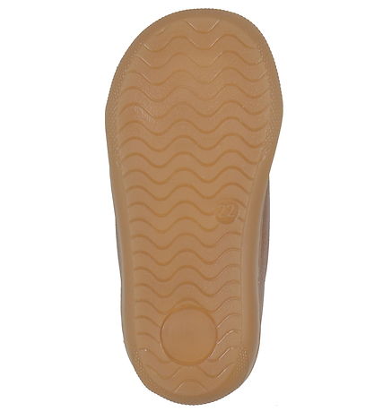 Pom Pom Fyrstu skórnir - First Sport Lace - Dark Camel