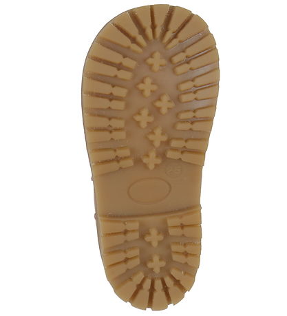 Pom Pom Winter Boots - Broque Velcro Boot Tex - Old Rose