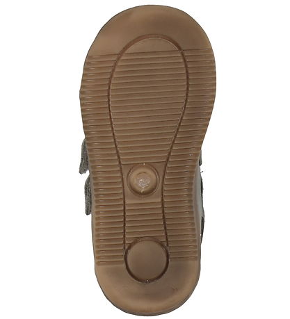 Pom Pom Shoe - Sneaker Velcro - Dark Forest